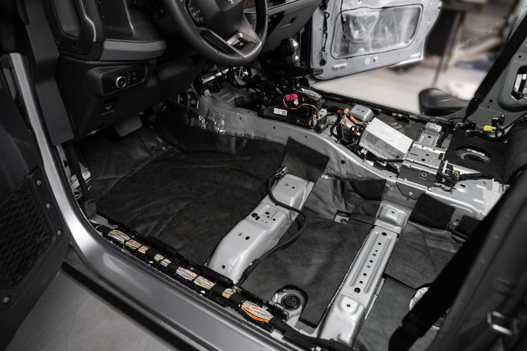 Ford Bronco Sound Deadening Doors Floor and Roof for wind, road. and tire noise reduction 33